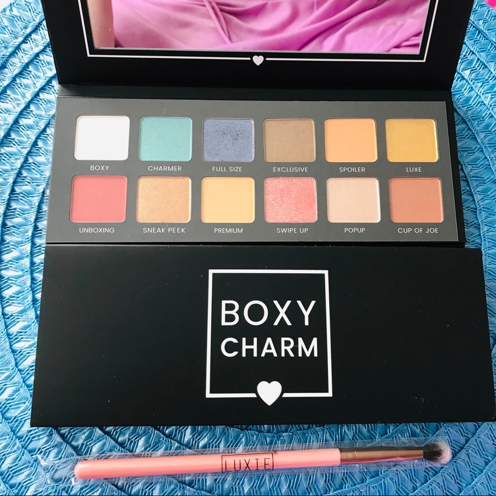 Boxycharm Palette & Luxie Brush
